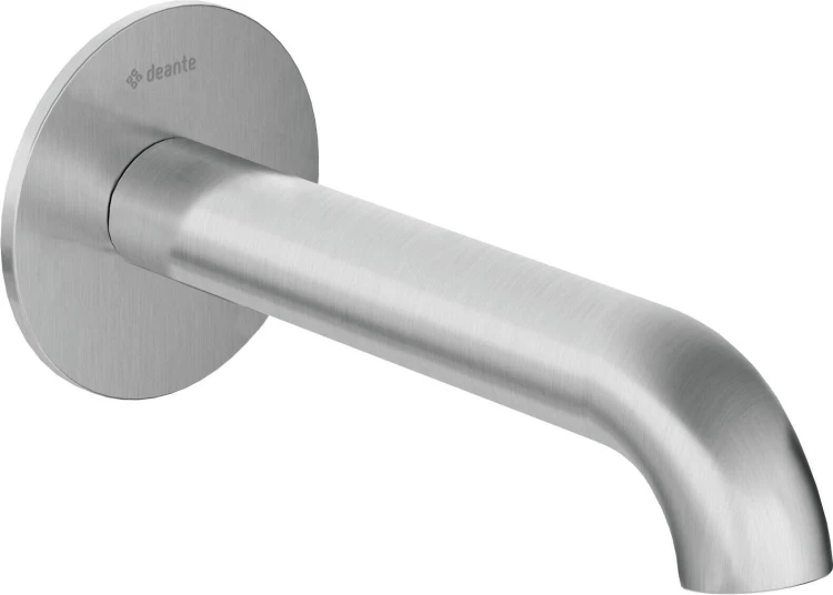 Wylewka wannowa umywalkowa stal szczotkowana Silia Deante