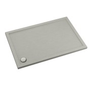 Brodzik prostokątny Sharper Cement Stone 90x120 Schedpol Schedline, szary