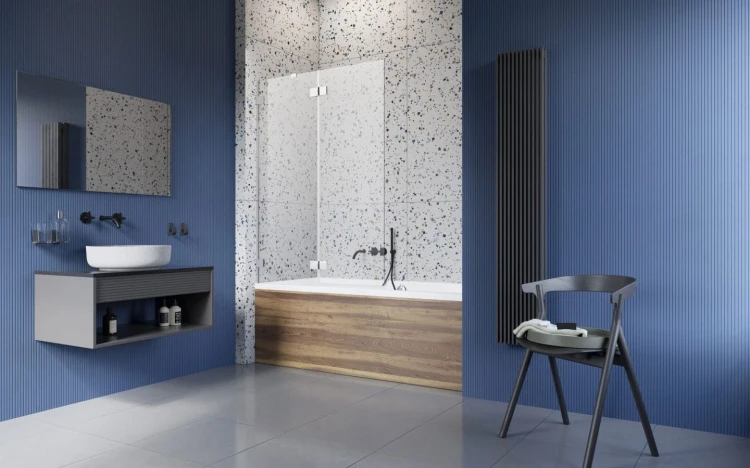 Parawan nawannowy Radaway Essenza Pro PND II lewy chrom