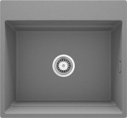 Zlewozmywak granitowy magnetyczny szary metalik Magnetic Deante