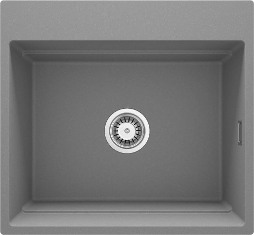 Zlewozmywak granitowy magnetyczny szary metalik Magnetic Deante