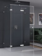 Kabina przyścienna New Trendy Eventa chrom lewa