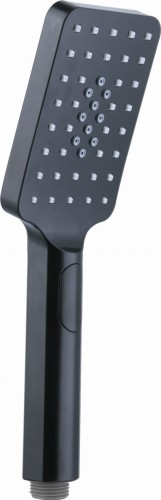 Słuchawka prysznicowa 3-funkcyjna nero czarna Alpinia Deante