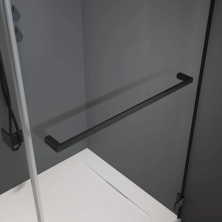 Kabina pięciokątna Radaway Essenza Black PTJ 100x80x200 lewa