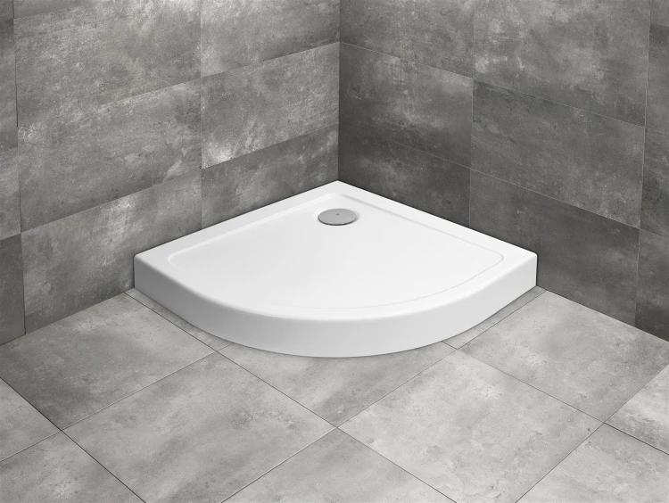 Brodzik półokrągły Radaway Doros A Compact 90x90