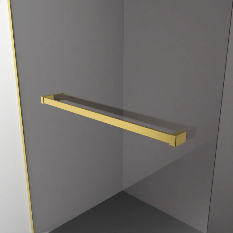 Kabina prysznicowa Furo Gold KDJ 90x100x200 Radaway prawa złota
