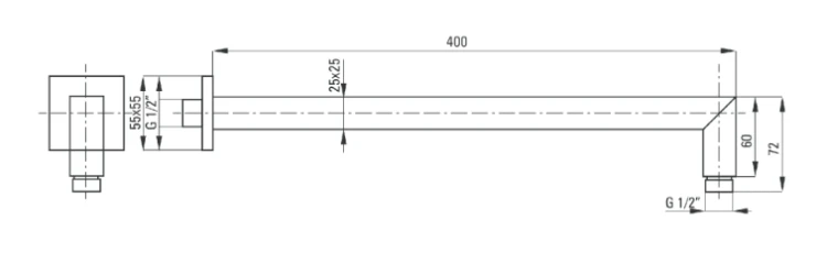 Deante Box Komplet z boxem podtynkowym termostatyczny zaokrąglony