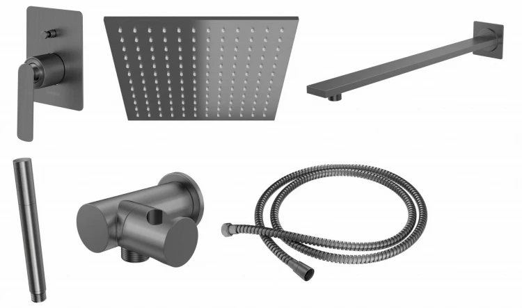 Zestaw prysznicowy Experience Gray KOHLMAN QW210EGQ30