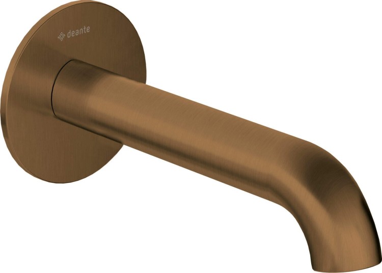 Wylewka wannowa umywalkowa brąz szczotkowany Silia Deante