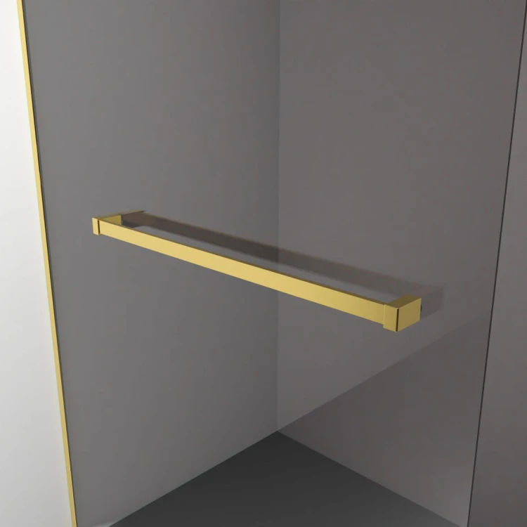 Kabina prysznicowa Furo Gold KDJ 100x70x200 Radaway prawa złota