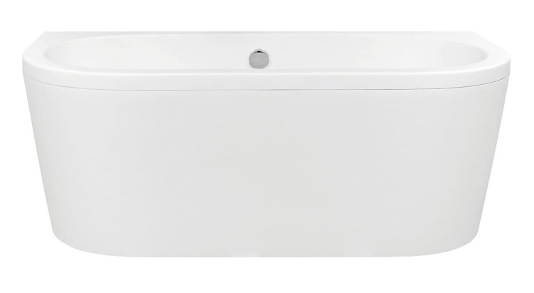 Wanna przyścienna Besco Volya 170x75 cm biała