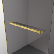 Kabina prysznicowa Furo Gold KDJ 100x80x200 Radaway prawa złota
