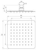 Deante Box Komplet z boxem podtynkowym termostatyczny zaokrąglony Bianco