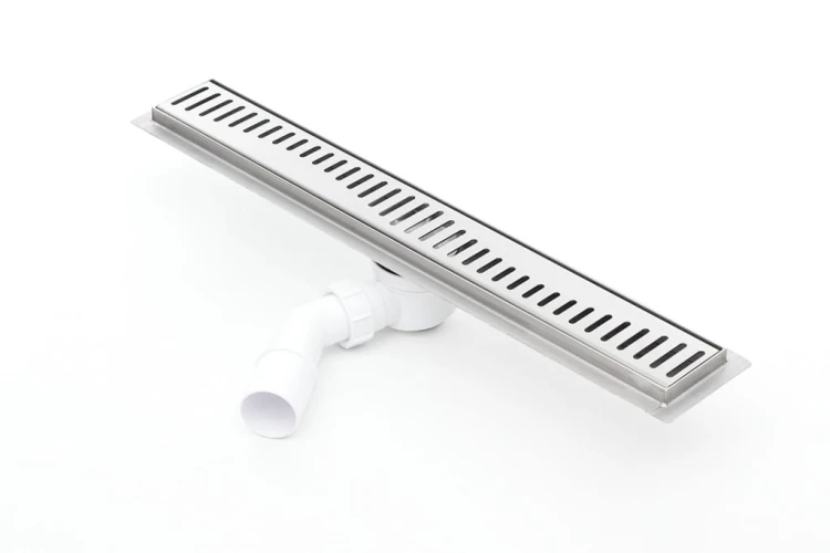 Odpływ liniowy z flanszą Kesmet 70 cm z rusztem Rainbow