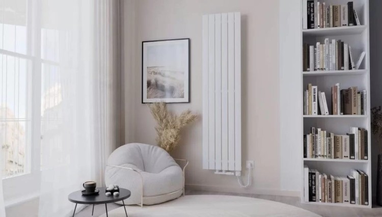 Grzejnik elektryczny Solis Elektro biały 180x44,5 Luxrad