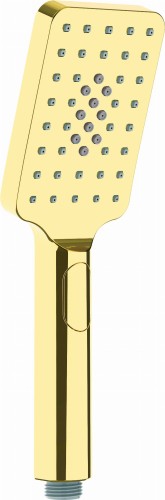 Słuchawka prysznicowa 3-funkcyjna złota Alpinia Deante