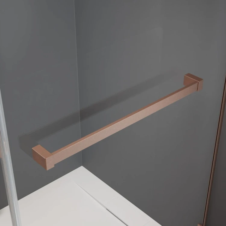 Kabina prysznicowa Furo Brushed Copper KDJ Radaway lewa