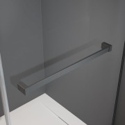 Kabina prysznicowa Furo Brushed GunMetal KDJ Radaway prawa
