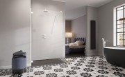 Kabina prysznicowa Radaway Essenza Pro White Walk-in II 105x200