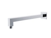 Zestaw prysznicowy podtynkowy corsan box przyciskowy deszczownica 25cm chrom