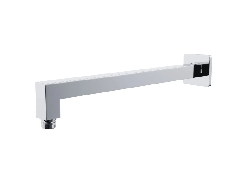 Zestaw prysznicowy podtynkowy corsan box przyciskowy deszczownica 25cm chrom