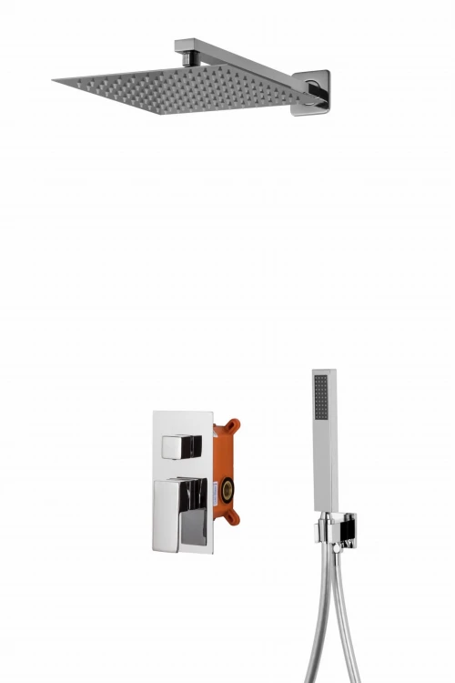 Prysznicowy zestaw podtynkowy corsan z01mch chromowany