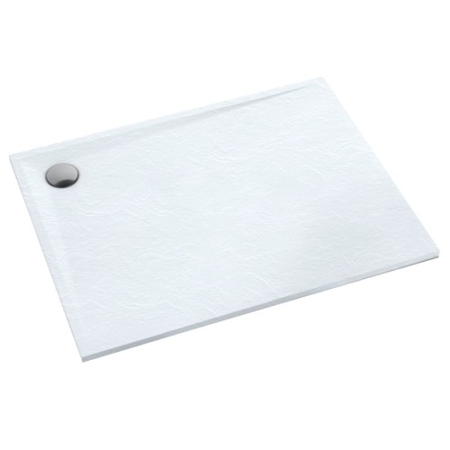 Brodzik prostokątny LIBRA White Stone 80x90 Schedpol Schedline