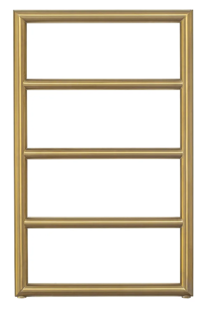 Grzejnik łazienkowy Sunerzha Bodes 80x50 złoto szczotkowane