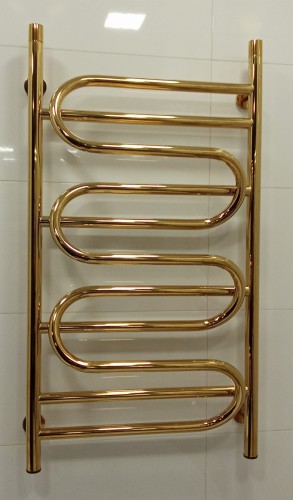 Grzejnik łazienkowy Sunerzha Elegy Verso 100x50cm złoty