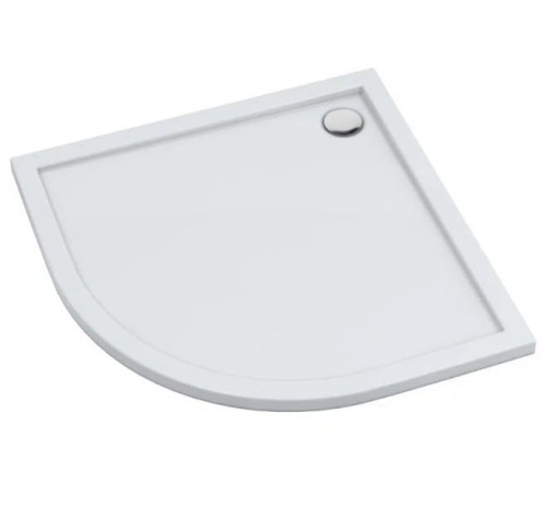 Brodzik półokrągły SHARPER 100x100 Schedline, biały