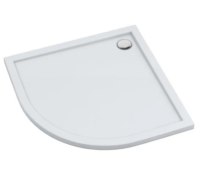 Brodzik półokrągły SHARPER 100x100 Schedline, biały