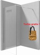 abina prysznicowa walk-in 90x200 Deante Mokko chrom szyba szkło