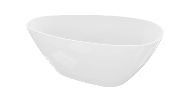 Wanna wolnostojąca Pietra 1500 Snow White Glossy Lavita