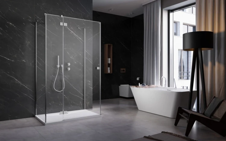 Kabina przyścienna Radaway Essenza KDJ+S 80x80x200 lewa