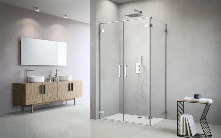 Kabina Radaway Arta DWD+S 110x90x200 lewa, szkło przejrzyste 55L+55R