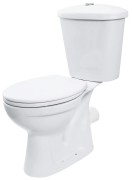 Miska WC kompakt odpływ poziomy Funkia Deante