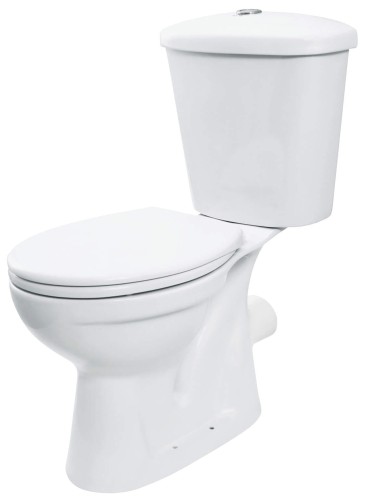 Miska WC kompakt odpływ poziomy Funkia Deante