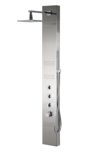 Panel prysznicowy corsan neo s060 termostat stal