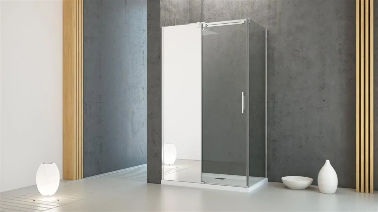 Kabina Radaway Espera KDJ Mirror 140x80x200 lewa przejrzysta