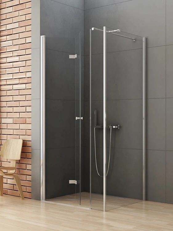 Kabina New Trendy New Soleo Plus 100x100x195 lewa, szkło czyste