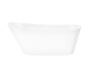 Wanna wolnostojąca corsan estella 170 cm z wykończeniem chrom