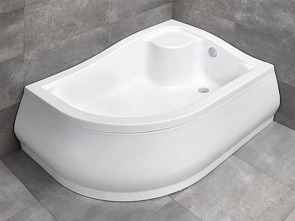 Brodzik asymetryczny Radaway Korfu E 100x80x39,5x24 prawy