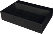 Umywalka granitowa nablatowa 60x40 z maskownicą Correo Deante