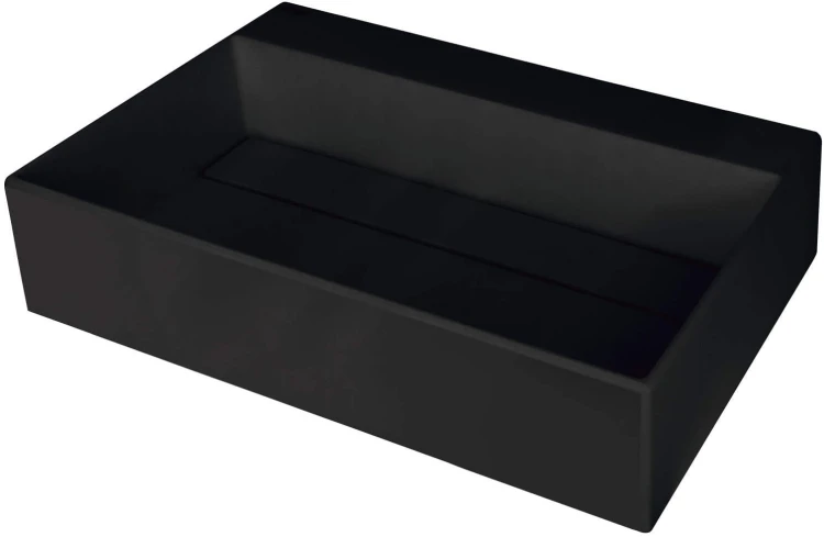 Umywalka granitowa nablatowa 60x40 z maskownicą Correo Deante