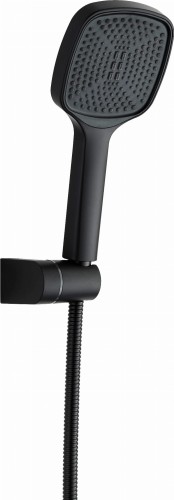 Zestaw prysznicowy punktowy czarny nero Maro Deante