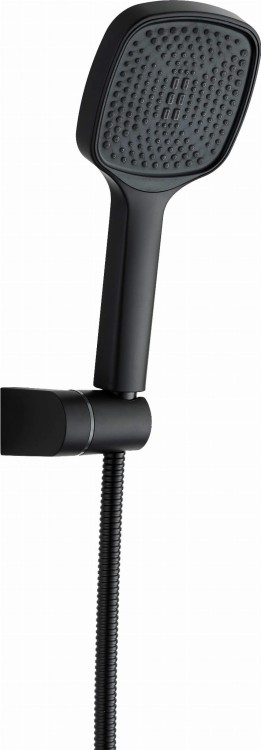 Zestaw prysznicowy punktowy czarny nero Maro Deante