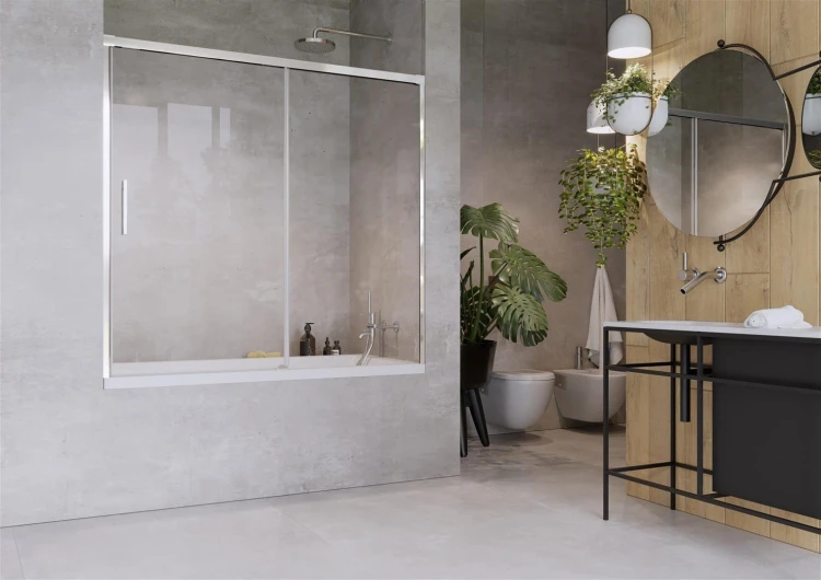 Zabudowa nawannowa Radaway Idea PN DWJ 160x150,5 prawa przejrzysta