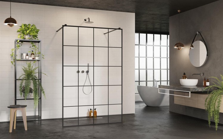 Kabina prysznicowa Radaway Modo New Black I Factory 160x200