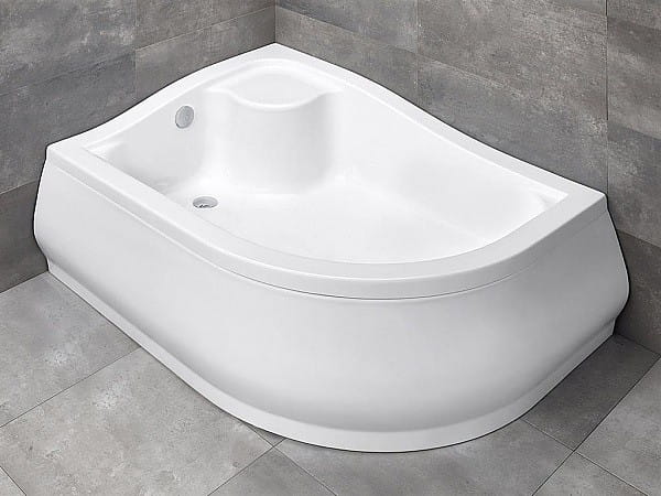 Brodzik asymetryczny Radaway Korfu E 120x90x39,5x24 lewy