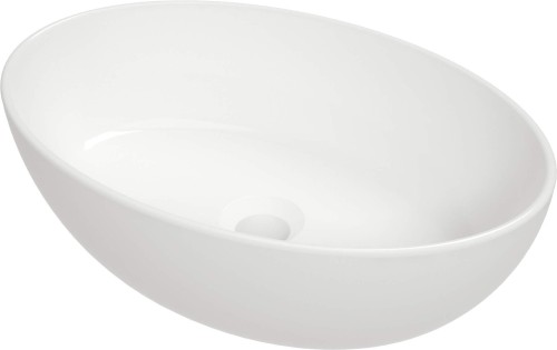 Umywalka ceramiczna nablatowa Alpinia Deante biała